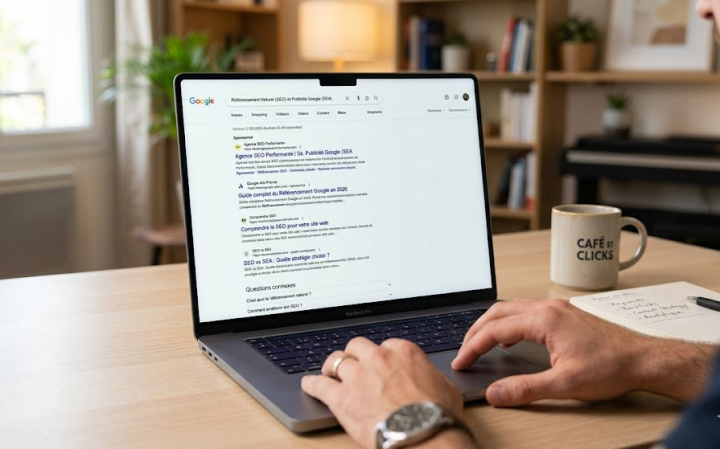 Référencement sur Google, Cusset